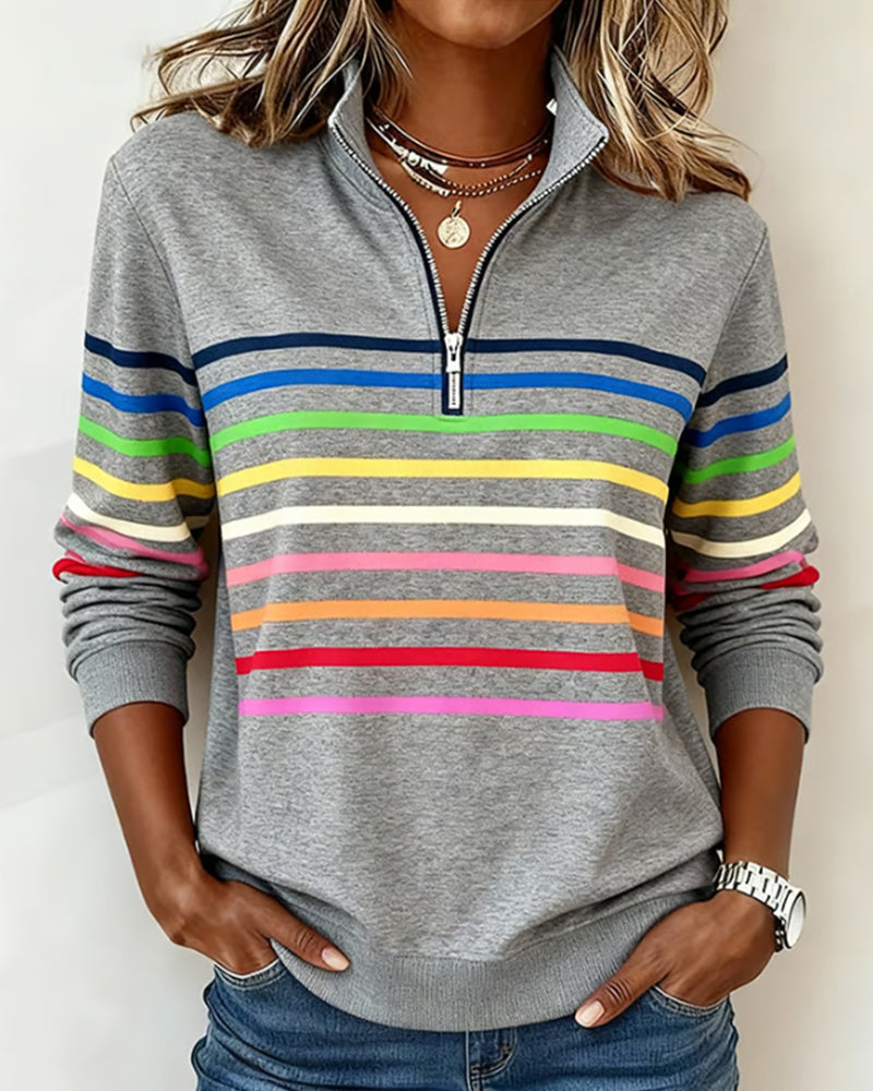 SANNE | Jersey Casual Cómodo y de Estilo Colorido para el Día a Día